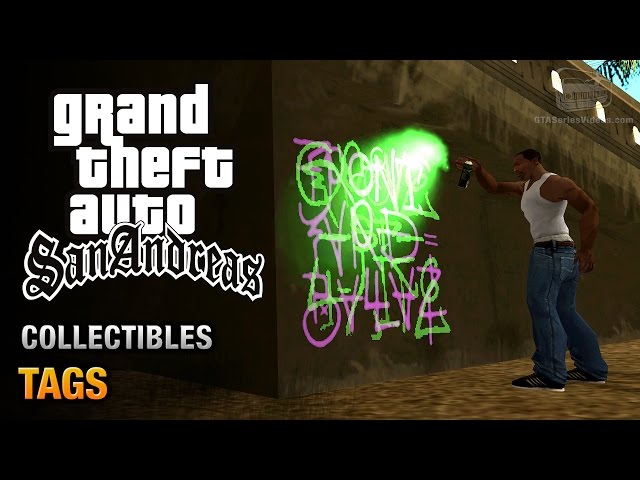 GTA San Andreas - Tags