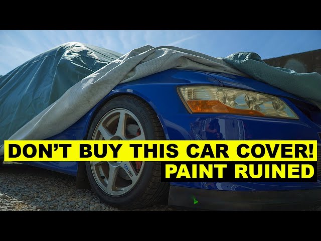 DON'T BUY THIS CAR COVER! // Carcover.com Review