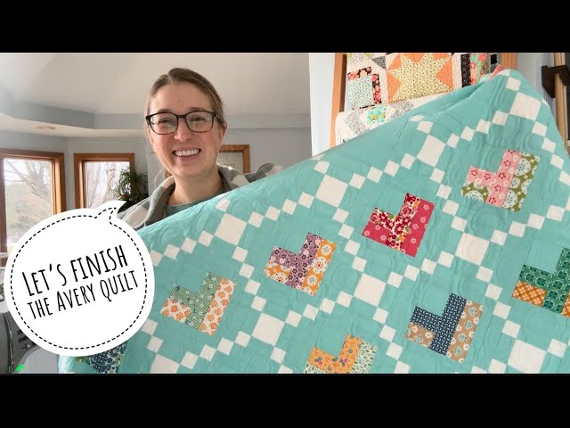 Let's finish the Avery quilt, working on WIPs, VLOG