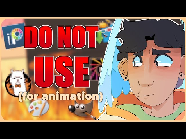 DO NOT Use These Art Programs (for animation)