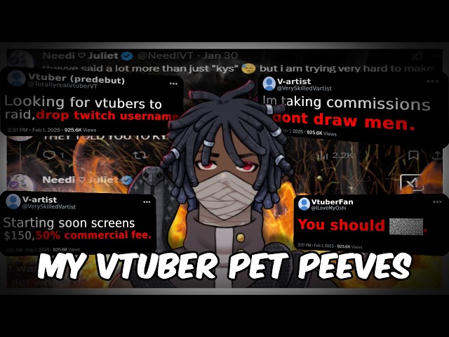 My Vtuber Pet Peeves.