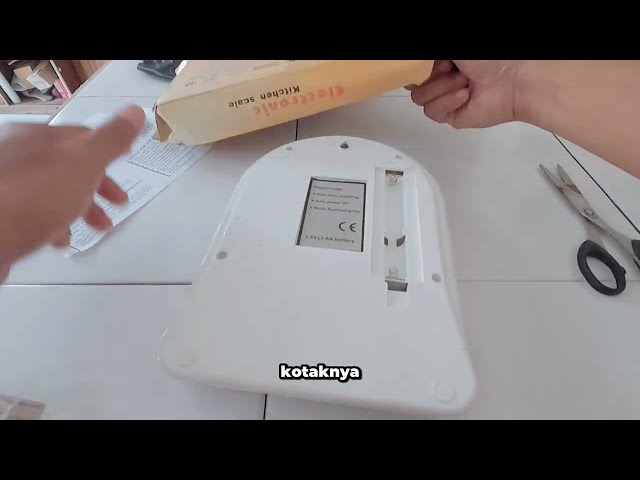 Unboxing timbangan digital murah