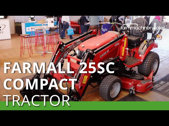 Case IH Farmall 25SC compact tractor launched at AgQuip 2023