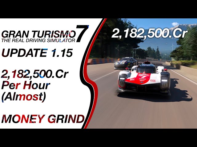 2.1 MILLION CREDITS PER HOUR - GT7 Update 1.15 Money Farm Method (GT7 2.1 MIL Money Grind)