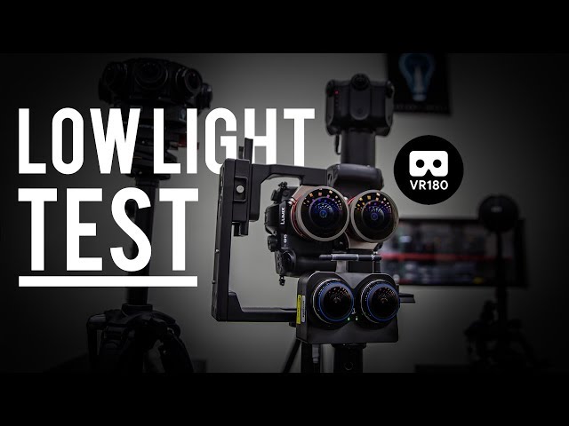 VR180 Low Light Test - Z Cam K1 Pro VS Kandao Obsidian VS GH5