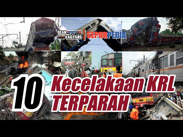 10 WORST ELECTRIC RAIL TRAIN (KRL) Accidents | Dean Sepurpedia 027