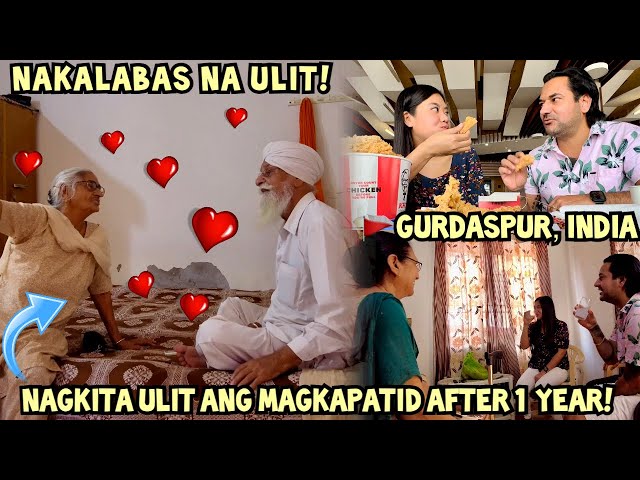 Nakita Ulit Ng Lola Naming Indiano Ang Kapatid Niya Pagkatapos ng Isang Taon! Nag date Ang Mag asawa