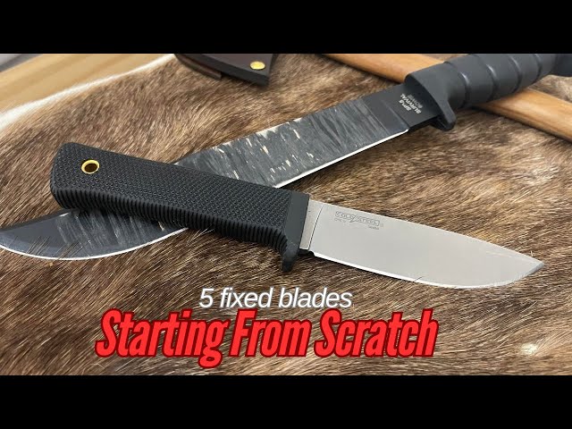 What 5 fixed blades to start over with? “Disaster”