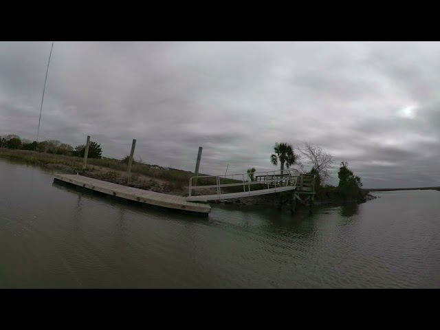 My Son on a 3 day pass from the Navy in Charleston South Carolina fishing for Redfish