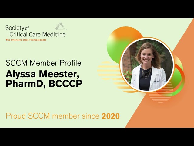 Member Spotlight: Alyssa Meester, PharmD, BCCCP