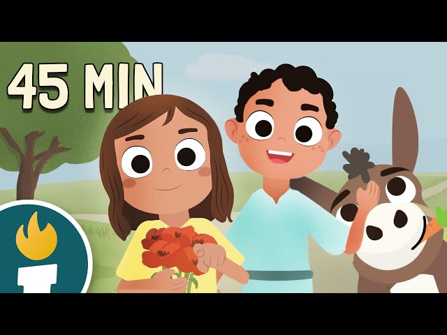 Bible Stories with Sarah and Simon Complete Series - All Episodes in One Video!