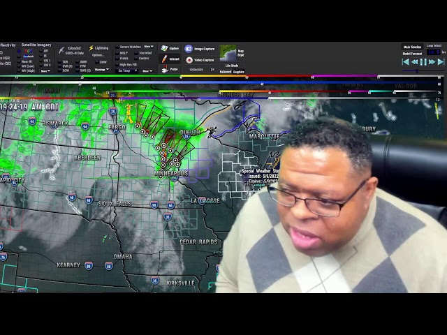 Live!! Severe Storms in Minnesota