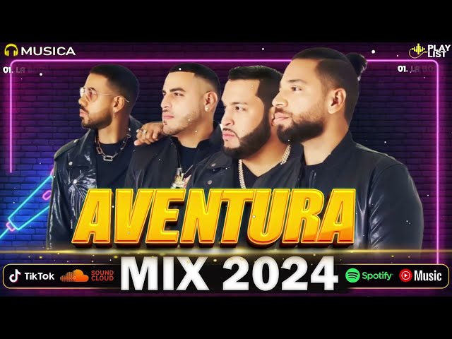 AVENTURA MIX 2024 🌴 CANCIONES DE AVENTURA 🌴 MIX BACHATAS 2024#33