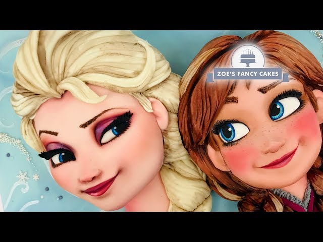 Elsa cake tutorial Frozen birthday cakes