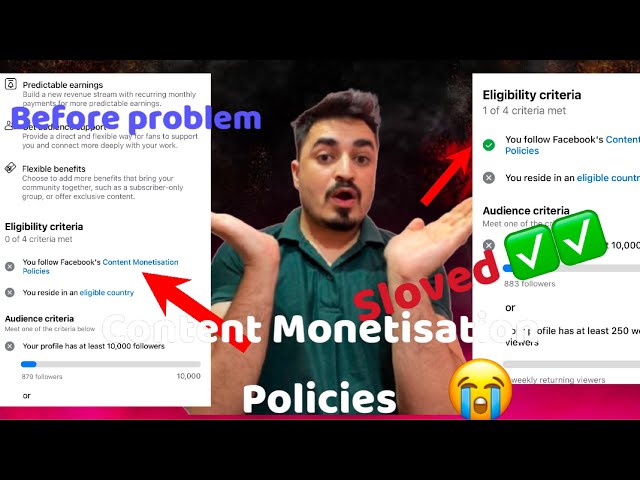 आप फेसबुक के कंटेंट मोनेटाइजेशन को फॉलो करते हैं नीतियों content MonetisationPolicies facebook प्रिय