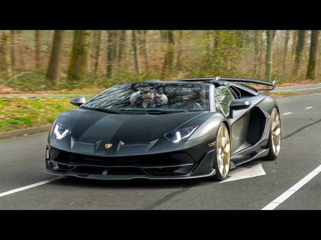 Lamborghini Aventador LP770-4 SVJ Novitec Torado - Revs, Flames and INSANE Accelerations!