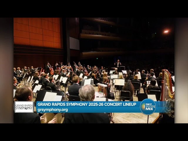 Get the info on the 2025-2026 Grand Rapids Symphony's season