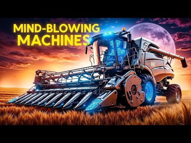 Modern Agriculture Machines That Are On a Different Level 4K