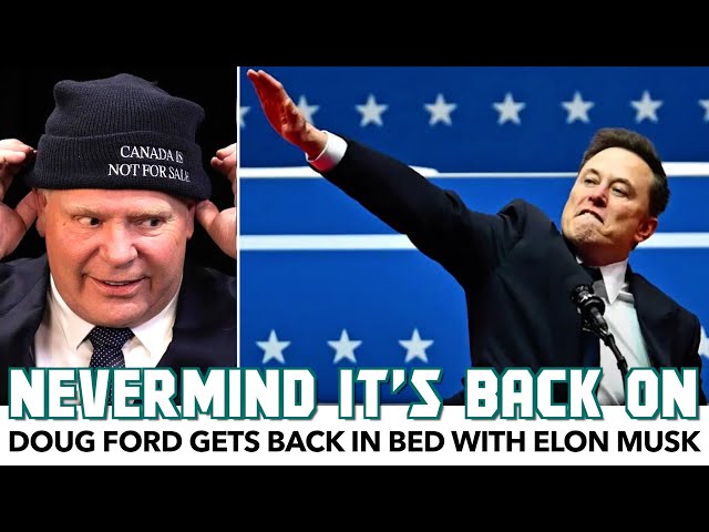 Doug Ford Gets Back In Bed With Elon Musk