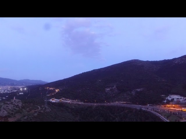 Athens' aerial view from Ymittos