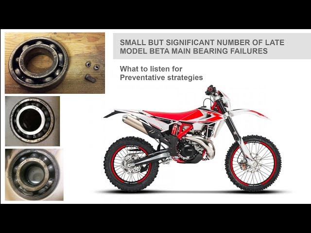 Beta main bearing failures: 2018 2019 2020 RR300 RR250 Xtrainer︱Cross Training Enduro