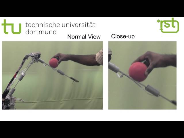 Experiments on force control of a multi-flexible-link robot