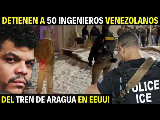 🔥 IMPACTANTE! DETIENEN A 50 INMIGRANTES VENEZOLANOS DEL TDA EN EEUU. 😱 ¡SERÁN DEPORTADOS!