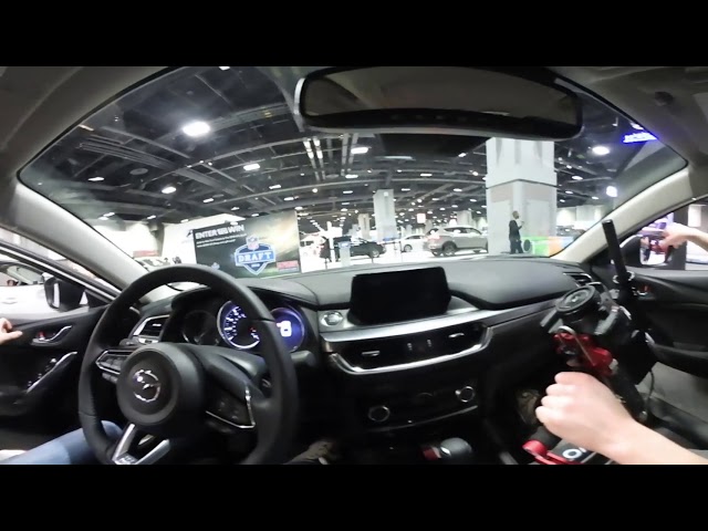 2018 Mazda 3 360 tour at DC Auto Show