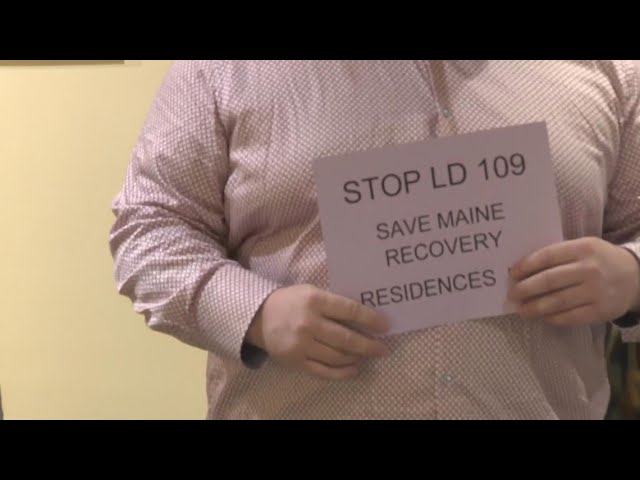 Maine legislature hears from public on changes to recovery homes