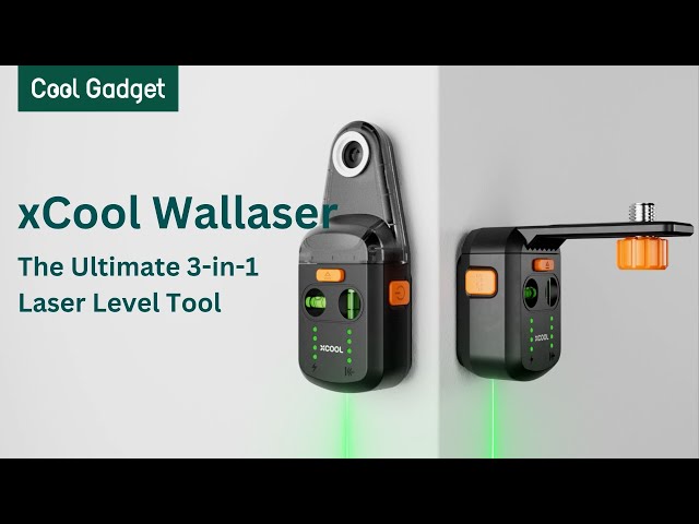 xCool Wallaser 3 in 1 Handfree Wall Mountable Laser Level