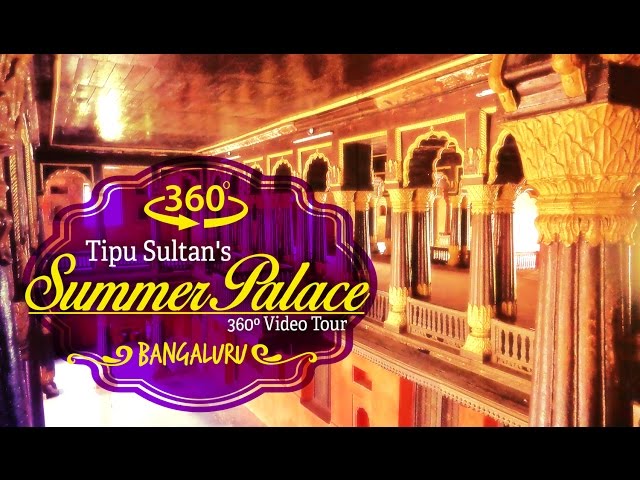 Tipu Sultan's Summer Palace  BENGALURU India