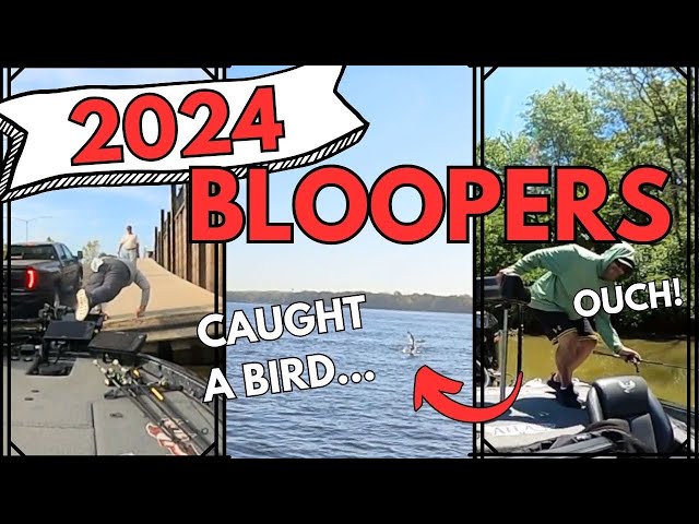 Bass Fishing Bloopers & Fails - 2024