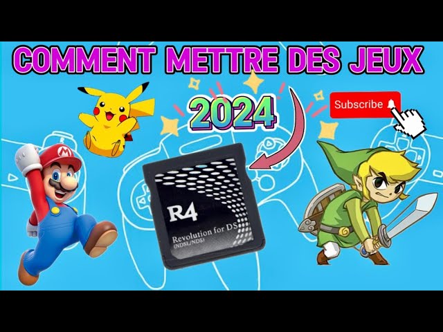 Comment mettre des jeux sur une R4 Révolution ?