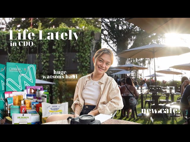 Life Lately: Cafe Date with Friends, Huge Watsons Haul, and GRWM || Michelle G.