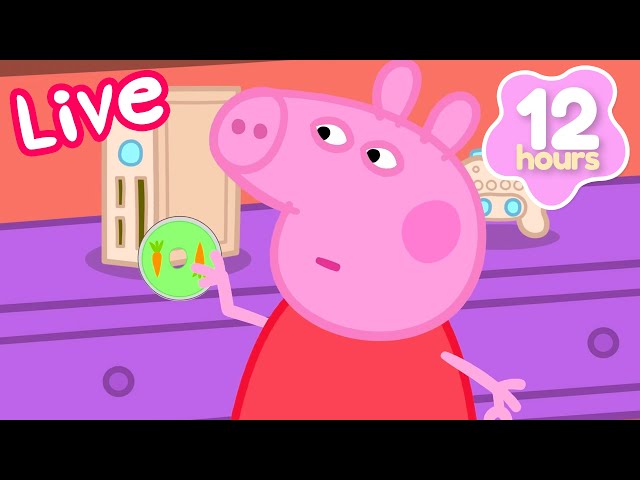 🔴 LIVE Peppa Pig Best Full Episodes 2024 | 24 HOUR Livestream