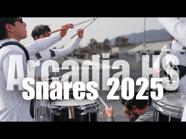 Arcadia HS Snares 2025