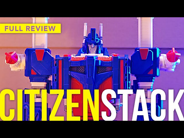 KFC Citizen Stack (Ultra Magnus) stop motion review transformers