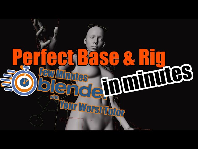 Perfect Character in Blender Under Minutes