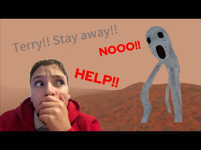 Playing Big Scary VR with my friends!! | Terry won’t leave us alone!!