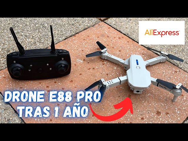 Drone E88 Pro (AliExpress) 🚁 ANÁLISIS tras 1 AÑO + 2ª Prueba de Vuelo