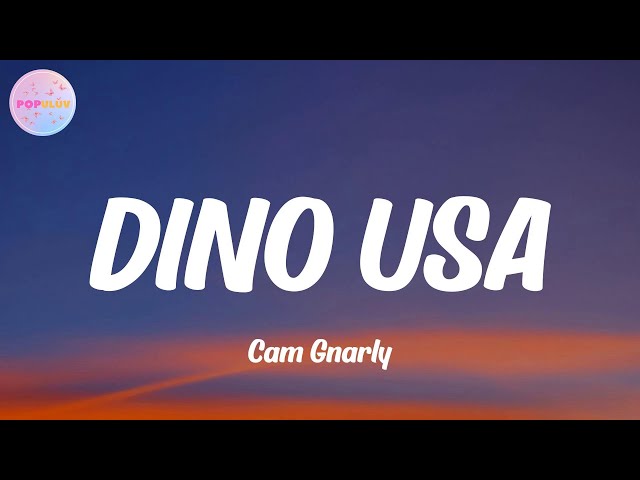 Cam Gnarly - DINO USA (Lyrics)