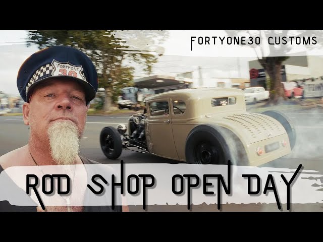 Check Out Our Hot Rod Shop Open Day #2  2025 - FortyOne30 Customs