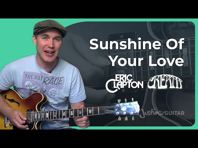 How to play Sunshine Of Your Love | Guitar Lesson