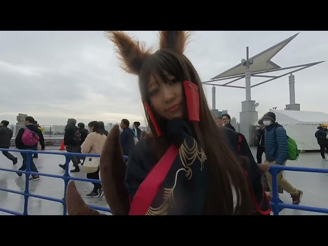 【VR180 3D】 コミックマーケット コミケ コスプレ 3日 Comic Market C97 Cosplay 3rd Day 19