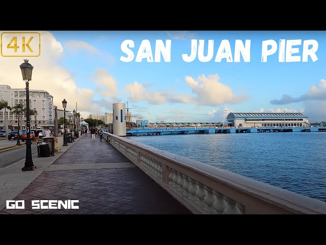 San Juan Cruise Ship Piers, Puerto Rico | PR 4K | GO SCENIC