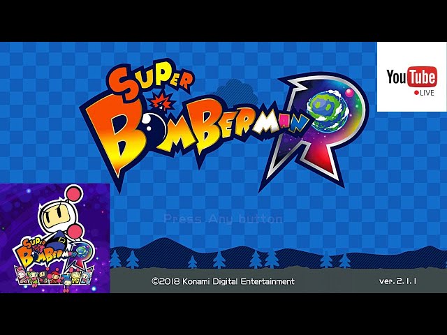 SOG Plays SUPER BOMBERMAN R (youtube stream) 12//20/2022