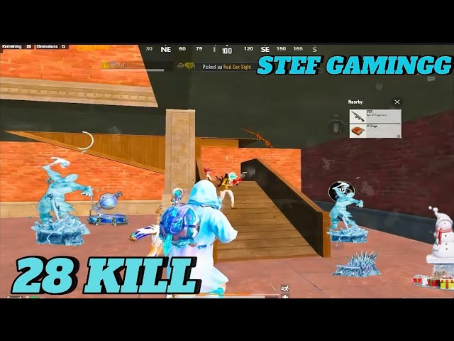 STEF VS SQUAD 28 KILL 🔥🔥 FULL GAMEPLAY PUBG MOBILE