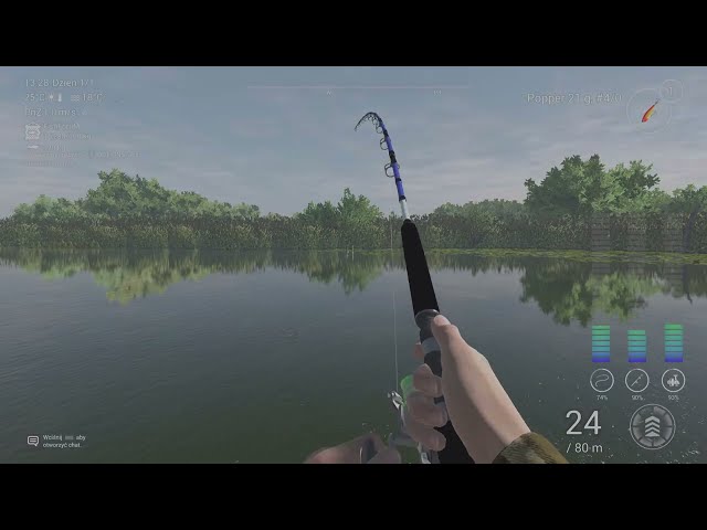 Fishing Planet unikatowy bass pawi Everglades.