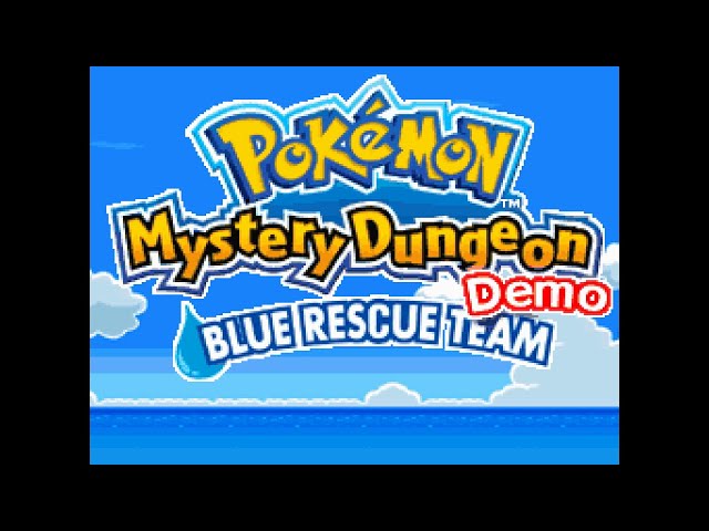 Pokemon Mystery Dungeon Blue US Kiosk Demo (Dump Ver.)