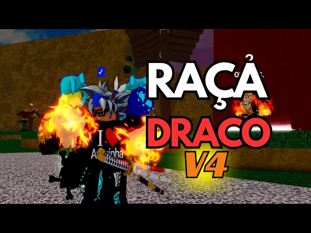 AJUDANDO RAÇA DRACO V4 E DRAGON 🐉 | Blox Fruits 🔥